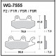Scheibenbremsbeläge WRP WG-7555