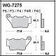Disc brake pads WRP WG-7275