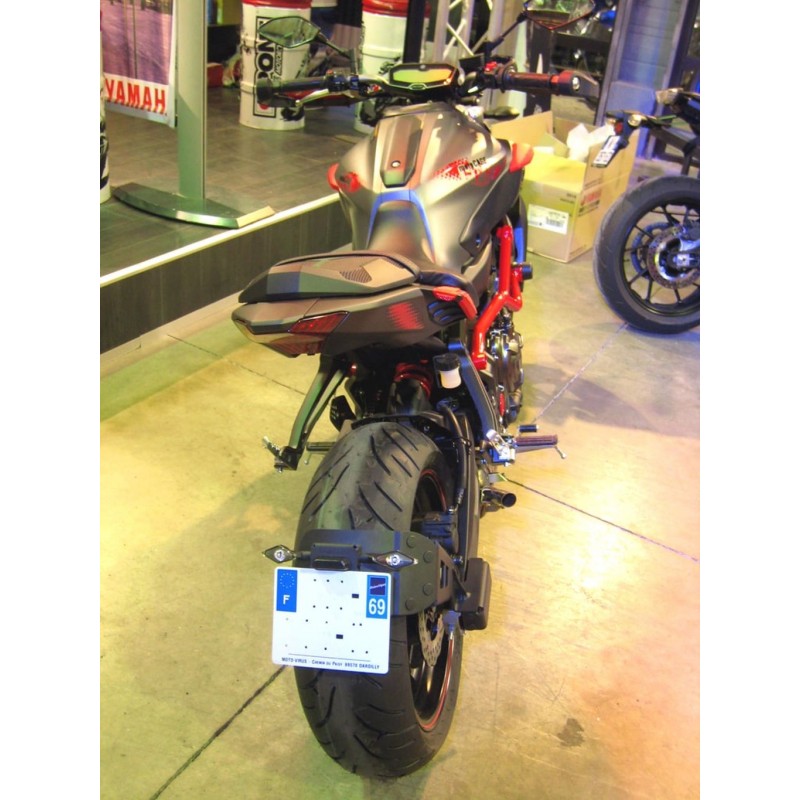 Accessdesign Ras de roue Kennzeichenhalter - Yamaha MT07 2014-20 -  Moto-Parts