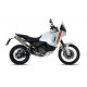 Auspuff HP CORSE SP-1 Short Titanium Hoch Position - Ducati DesertX 2022 /+