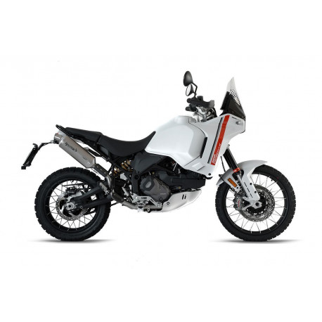 Exhaust HP CORSE SP-1 Short Titanium High Position - Ducati DesertX 2022 /+