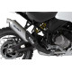 Exhaust HP CORSE SP-1 Short Titanium Low Position - Ducati DesertX 2022 /+