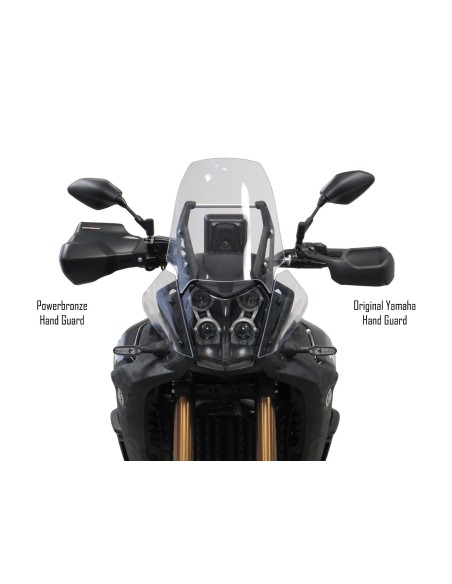Protection de mains noir mat Powerbronze - Yamaha Ténéré 700 2019/+ // Ténéré 700 World raid 2022/+