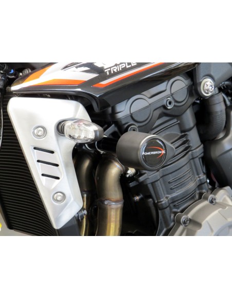 Powerbronze Crash Posts - Triumph Speed Triple 1200 RS 2021/+ // Speed Triple 1200 RR 2022/+