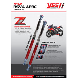 Cartridgekit Gabel YSS Z1 Road - Aprilia RSV4 APRC 2011 /+