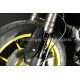 Ilmberger carbon protection of the fork tube Left carbon - Ducati Hypermotard