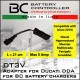 BC Battery DUCATI DDA DT3V-E5 SOCKET CONNECTOR