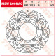 Brake disc floating Front TRW MSW260RAC