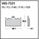 Plaquettes de frein Avant WRP WG-7231