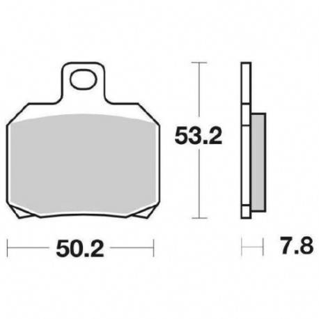 Disc brake pads WRP WG-7330