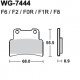 Disc brake pads Front WRP WG-7444