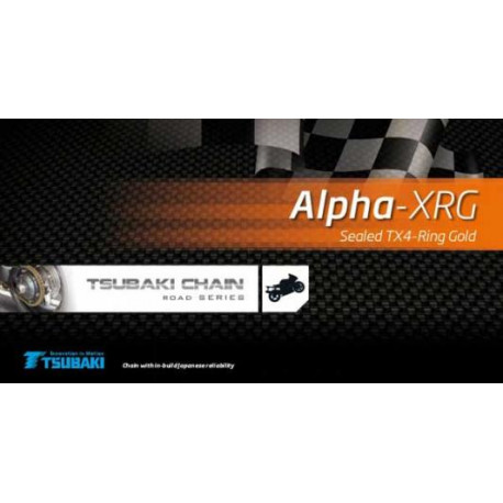 Chaîne Tsubaki 525 Alpha-2 XRG - 122 maillons