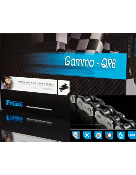 Tsubaki 525 Gamma 2QRB Kette - 106 Glieder