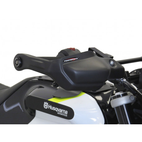 Powerbronze Hand Guards Matt Black - Husqvarna Svartipilen 401 2018+ // Svartpilen 125 2021/+