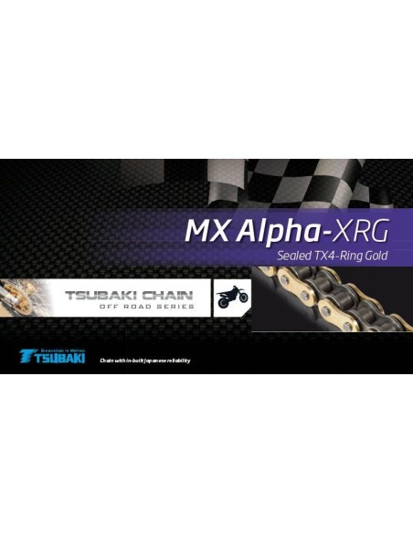 Tsubaki 520 MX-Alpha-2 XRG Kette - 110 Glieder