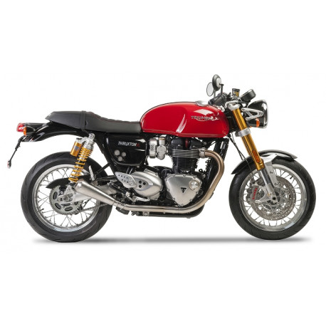 Auspuff Ironhead - Triumph Thruxton 1200/R 16-20 // Speed Twin 1200 2019-23