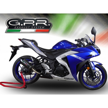 Echappement GPR GPE Anniversary - Yamaha YZF R3 2015-17