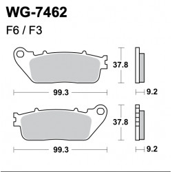 Plaquettes de frein Arrière WRP WG-7462