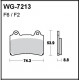 Disc brake pads Front WRP WG-7213