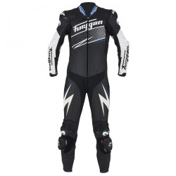 Furygan Full ride motorbike suit blue, black and white