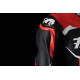 Furygan combinaison cuir Overtake rouge, blanc et noir