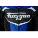 Furygan combinaison cuir Overtake bleu, blanc et noir