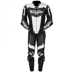 Furygan motorbike suit Overtake black and white