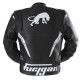 Furygan Lederjacke Pro One schwarz und weiss