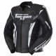 Furygan Lederjacke Pro One schwarz und weiss