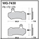 Scheibenbremsbeläge WRP WG-7430