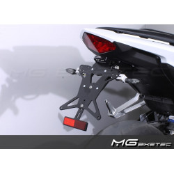Mg-Biketec license plate holder - Honda CB 600 FA Hornet 20011-14 // CB 1000 R 2008-17 // CBR 600 F 2011-12