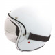 Smoked summer visor for Jet motorcycle helmets