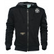 Hoodie West Coast Choppers OG Classic Panel Zip Noir