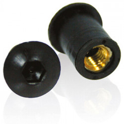 Screws set Black Chaft for fairing / Windscreen