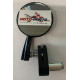 Rétroviseur Trendy Handle noir/alu gauche embout de guidon