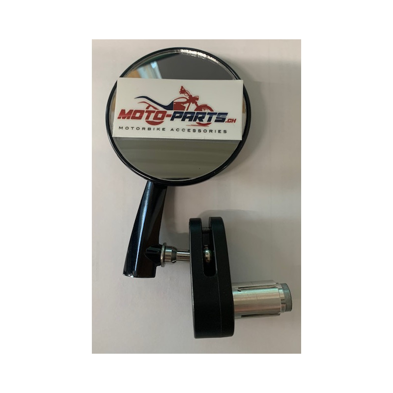 Rétroviseur embout guidon Classic Handle Chaft moto : ,  rétroviseur de moto