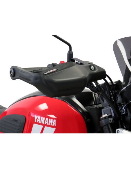 Powerbronze Hand Guards Matt Black - Yamaha XSR 125 2021/+