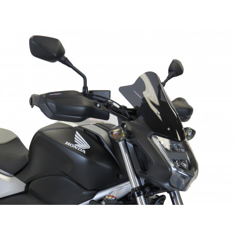 Powerbronze Windschutzscheibe Airflows - Honda NC 700 S 2012-13 // NC 750 S 2013-20