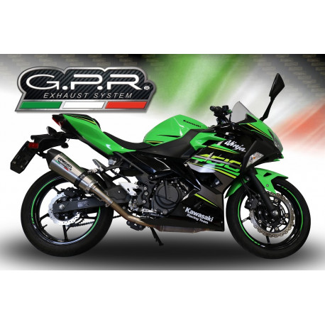 Auspuff GPR GP EVO4 - Kawasaki Ninja 400 2023/+