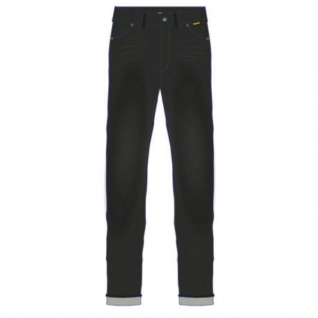 Black RST x Kevlar® Tapered-Fit Reinforced Jeans