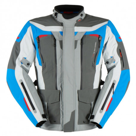 Furygan Motorbike Textile Jacket Voyager 3C - Blue and grey