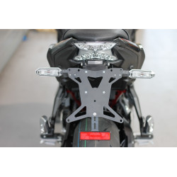 Mg-Biketec license plate holder - Kawasaki Z650 / Ninja 650 2023/+