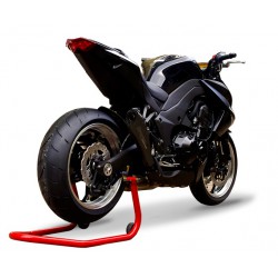 Exhaust Hpcorse Hydroform Schwarz Kawasaki Z1000 / SX 2010-16