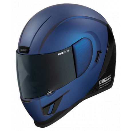 Casque moto Icon Airflite Counterstrike Bleu