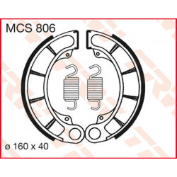 Mâchoires de frein TRW MCS806