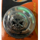 Non-ventilated petrol tank cap Skull chrom for Harley Davidson