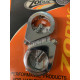 Supports de clignotants Zodiac pour fourche 39 mm