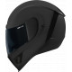 Motorradhelm Icon Airform Schwarz