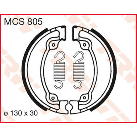 Mâchoires de frein TRW MCS805