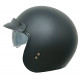 Casque Moto Jet Vito Special Noir mat